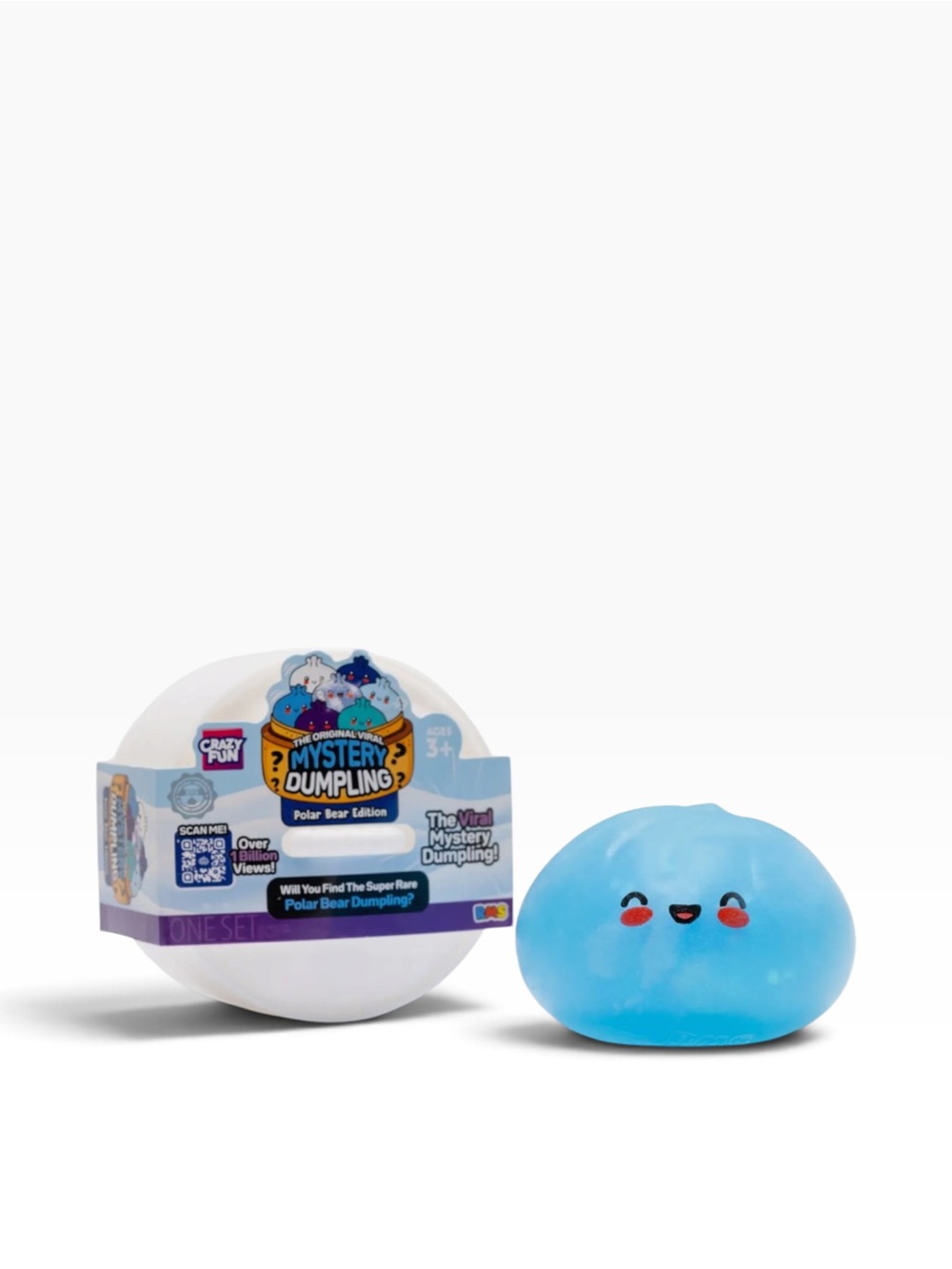 Crazy Fun Mystery Dumpling Polar Bear Edition – NEW VIRAL RMS Squishy Toy
